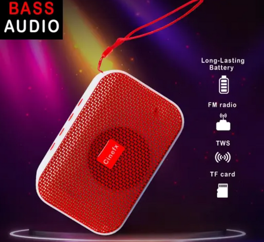 Mega Bass MINI Portable Wireless Bluetooth Premium Speaker 5 W Portable Bluetooth Party Speaker